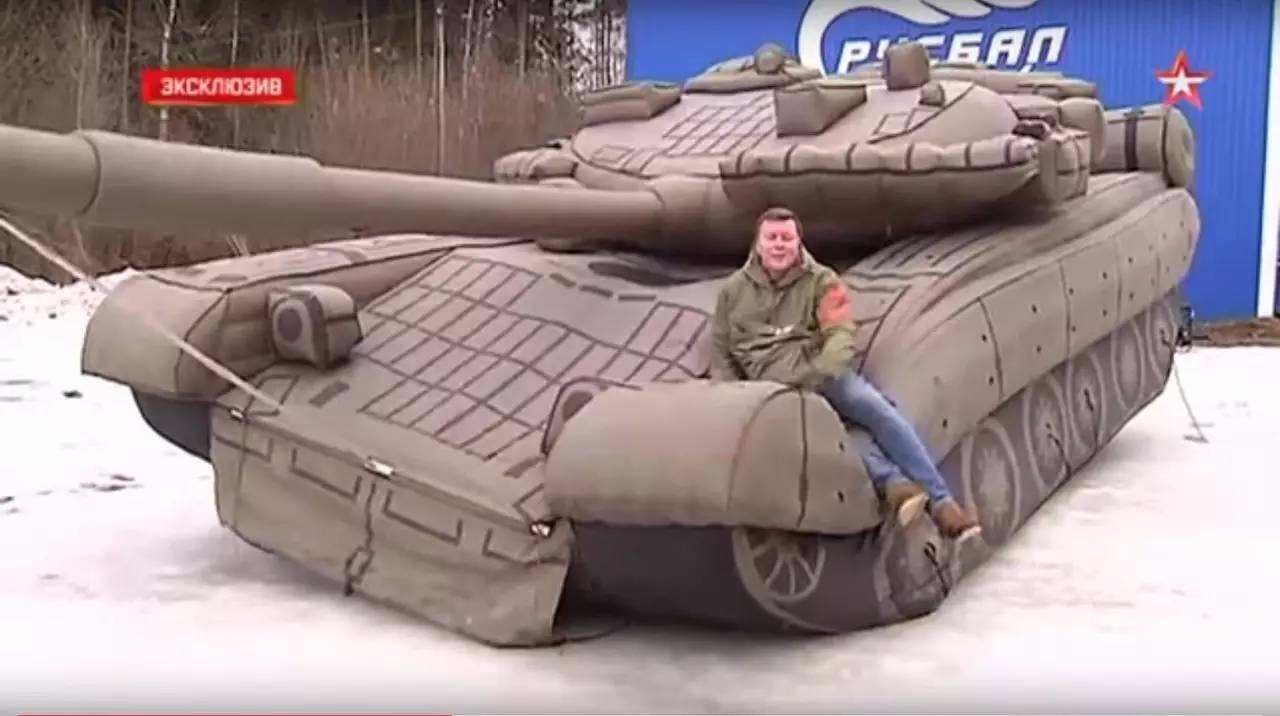 巴里坤充气军事坦克